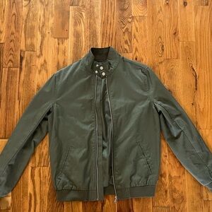 ASOS Olive Green Bomber Jacket - Size XS